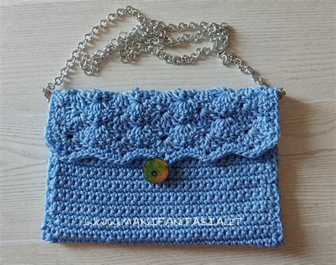 Pochette ad uncinetto facilissima: schema e tutorial